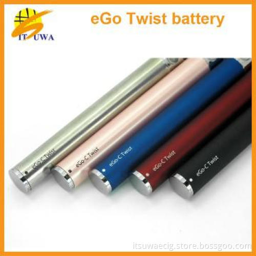 2013 High quality ego c twist battery e cigarettes,with best price .